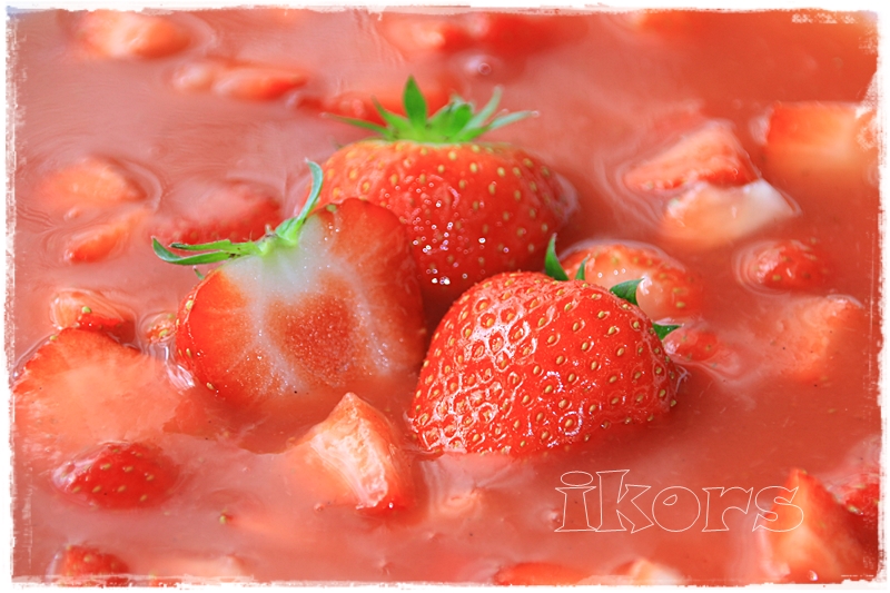 Kochen....meine Leidenschaft : Fruchtkaltschale mit Erdbeeren