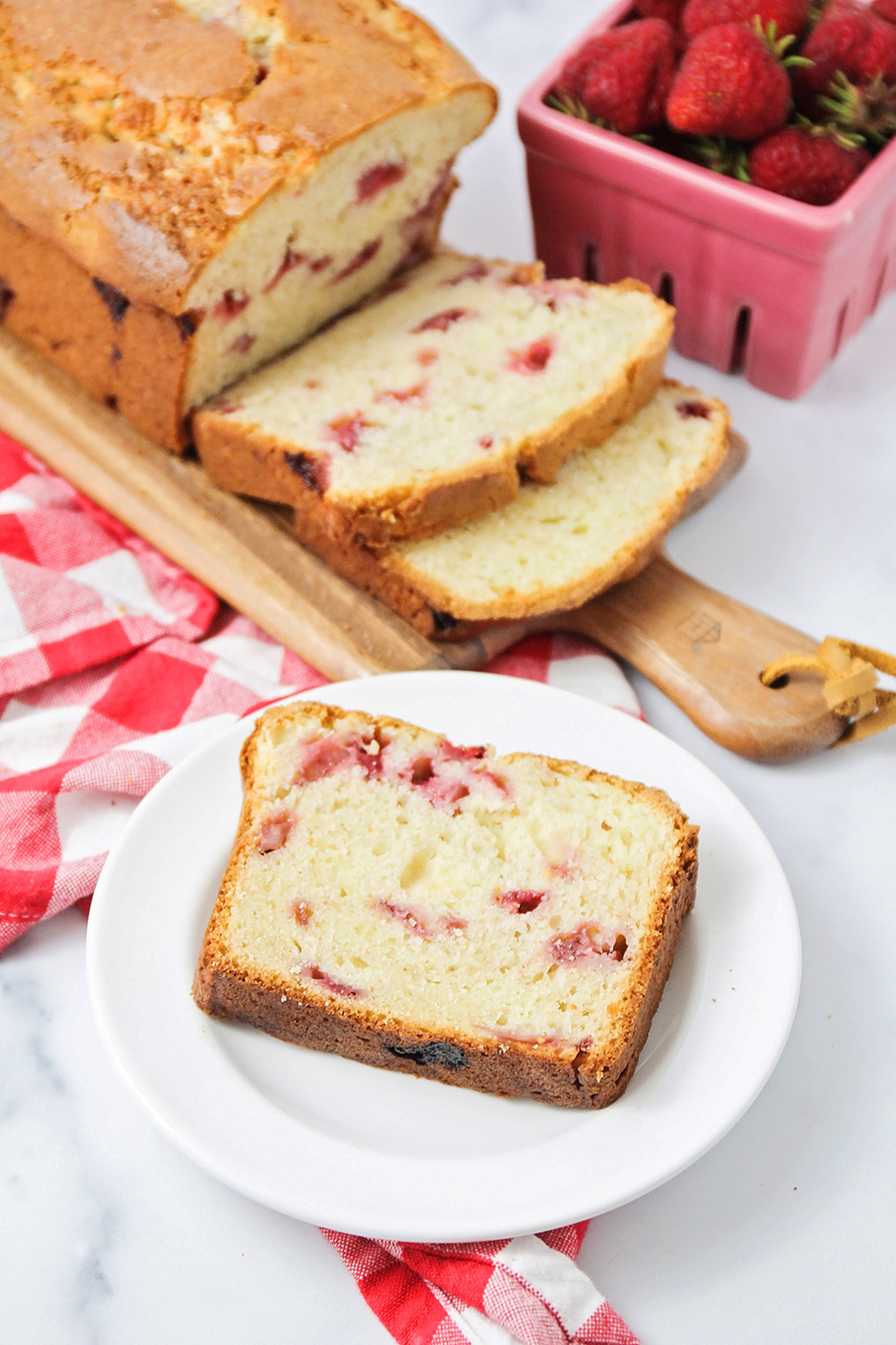 Strawberry Cream Cheese Bread The Baker Upstairs