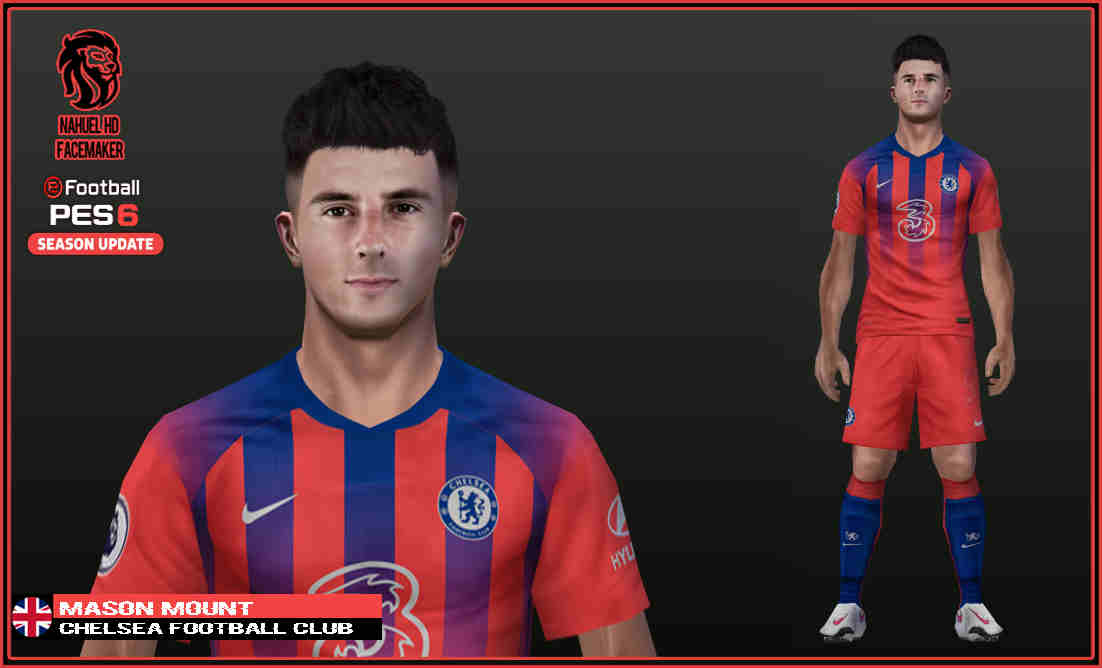 Ultigamerz Pes 6 Mason Mount Chelsea Face