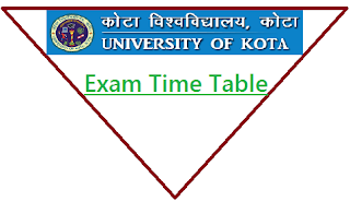 UOK Time Table 2020