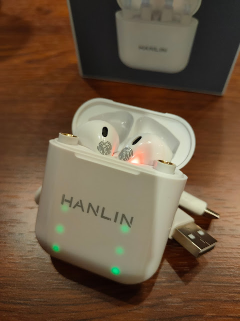 HANLIN 創新可換電池藍牙耳機, 超長的連續聽歌時間