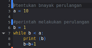 Struktur Perulangan while pada Python | ITcampoeng
