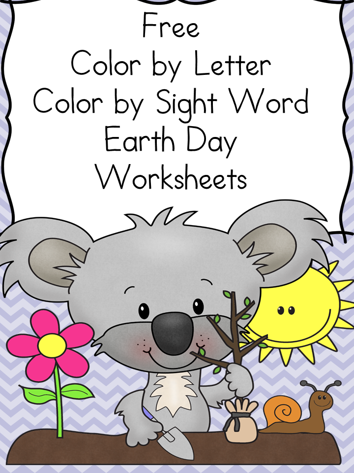 Classroom freebies too earth day worksheets