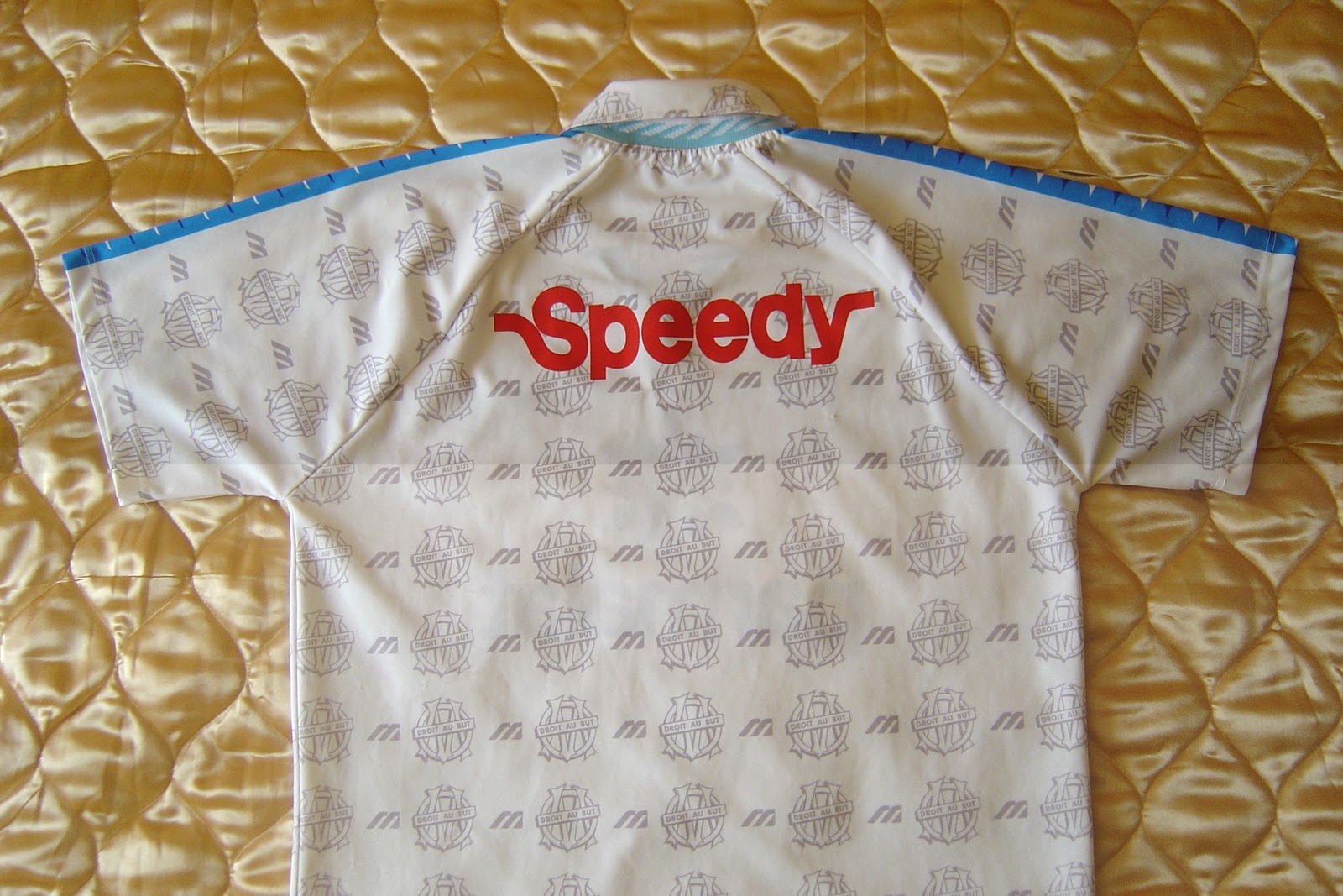 Maillot OM Domicile 1997-1998 – Adidas – Blanc – Taille XL