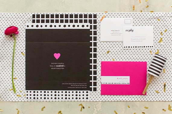 Fiesta de chicas en rosa - Invitación personalizada1