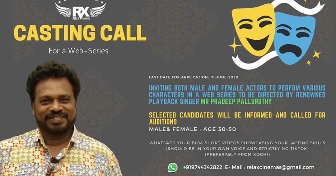 CASTING CALLS TODAY PART 1 (07/06/2020)