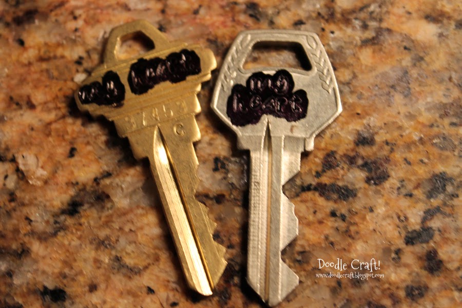 Metal Stamped Keys!