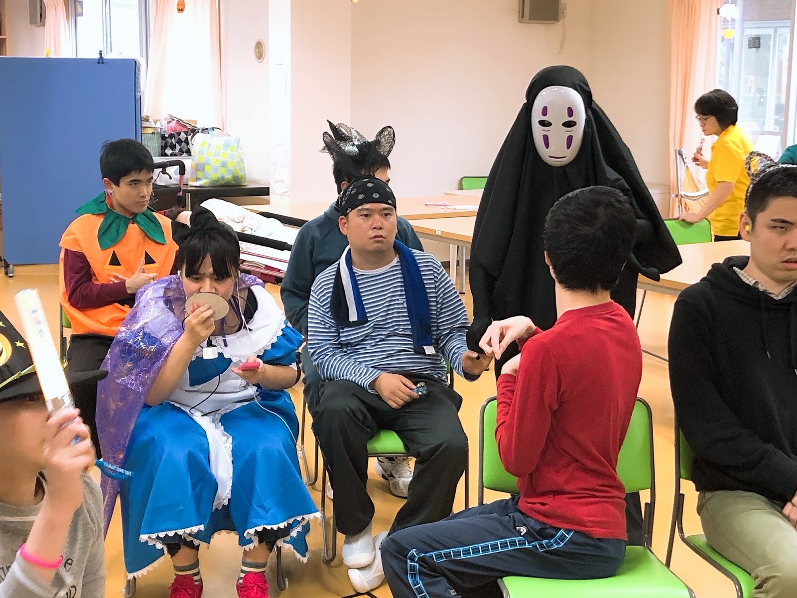 太陽の丘 ハロウィンパーティーをしました