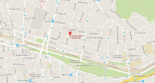 Shawarma El Gringo Barrio Patronato mapa ubicacion