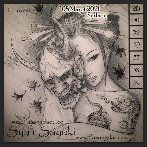 SYAIR SDY SENIN 08 MARET 2021 SYAIR NAGA