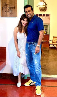 Leander Paes And His Girlfriend Kim Sharma At Goa