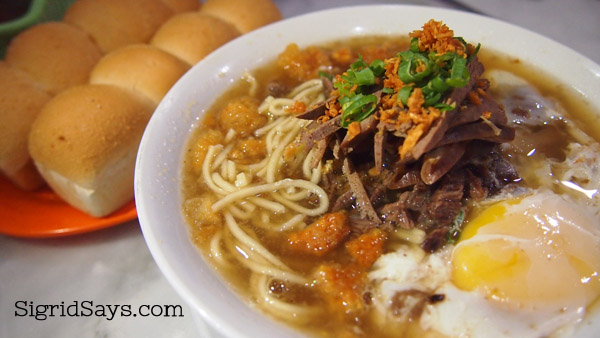 Special batchoy with egg at Super Batchoy House - Bacolod restaurant