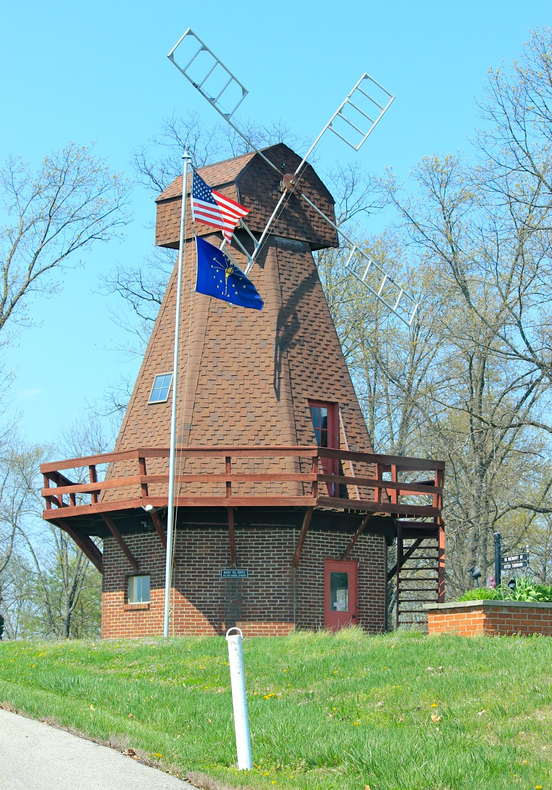 Egg and Death Journal Windmill, Holland, Indiana