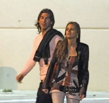 Sergio Ramos with his Wife ( photo ) Real Madrid fan