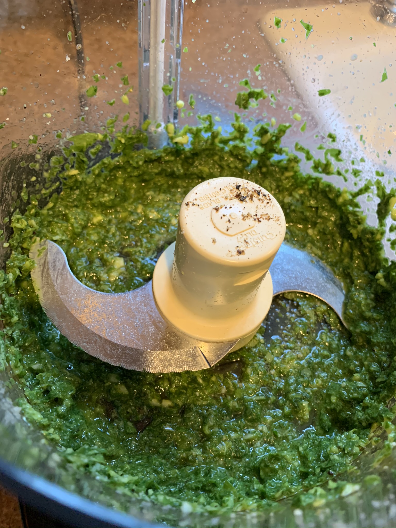 Jersey Girl in the Kitchen Nut Free Pesto
