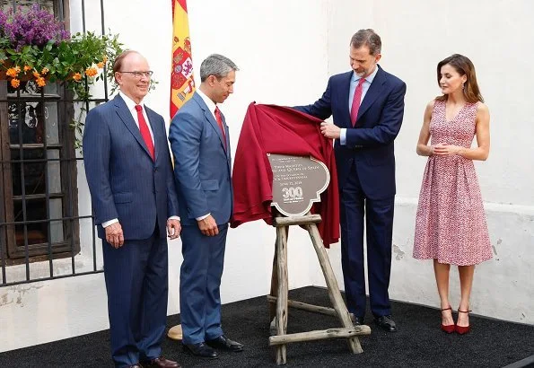 San Antonio city of Texas state, celebrates 300th anniversary of its establishment. Mayor Ron Nirenberg. Queen Letizia wore LODI pumps