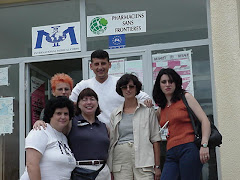 Nancy with her Maternal child Health Team in Kosovo