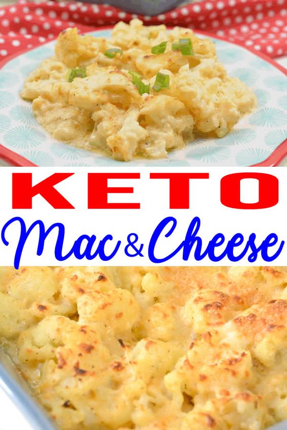 EASY KETO CAULIFLOWER MAC AND CHEESE! LOW CARB MAC & CHEESE IDEA