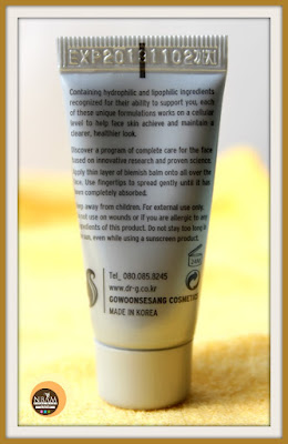 Dr.G Hydra Intensive Blemish Balm SPF 30 PA++ Review