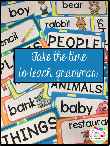  Nouns - Engaging Activities to Teach Grammar