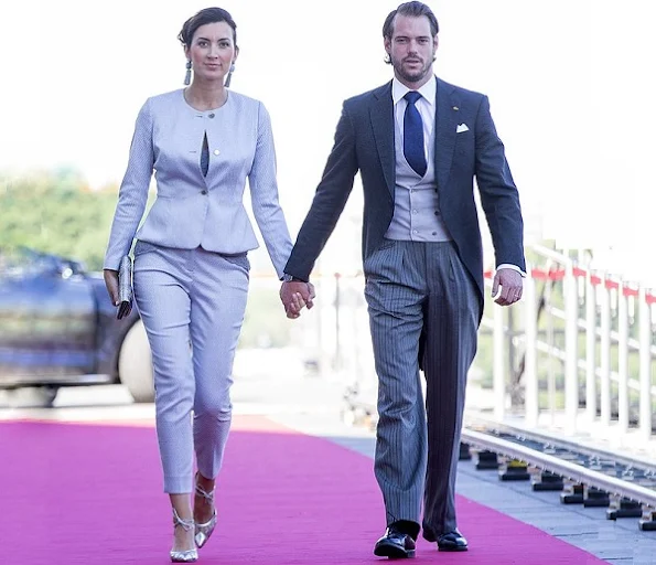 Grand Ducal Palace of Luxembourg. Prince Felix, Princess Claire and Princess Amalia, Princess Amalia Gabriela Maria Teresa