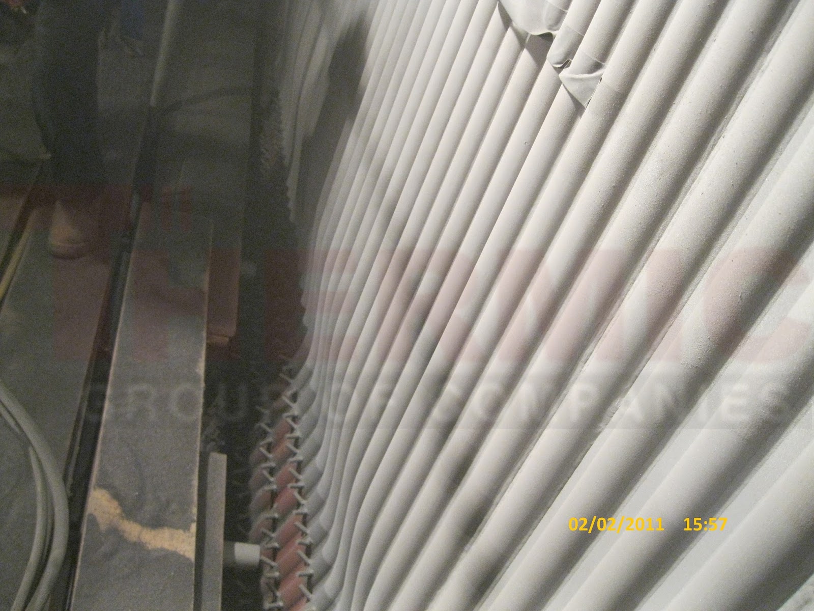 Thermal Spray Ceramic Coating CFB Boiler Coating