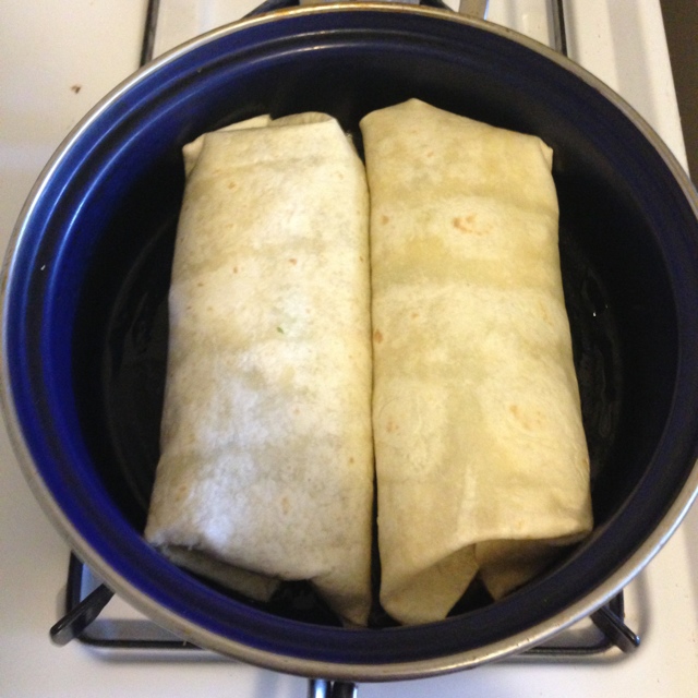 K8LA Vegan Cheeseburger Wrap!