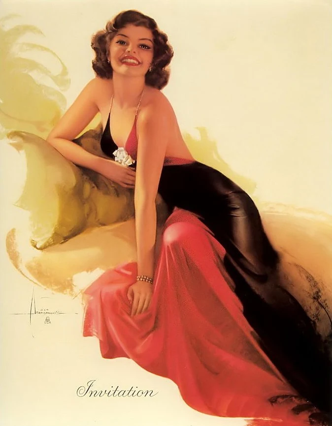 Rolf Armstrong 1889-1960 | American Pin-up painter