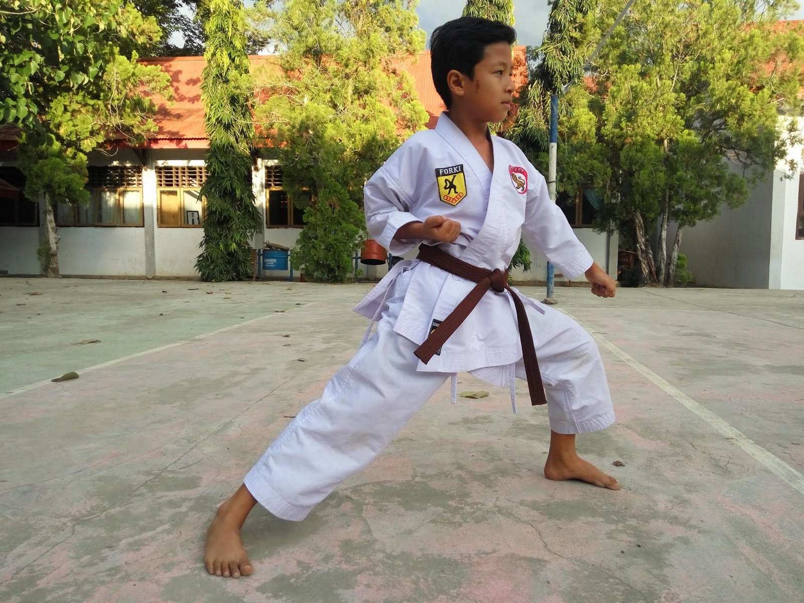 Gerakan Dasar Karate Lemkari Kotamobagu