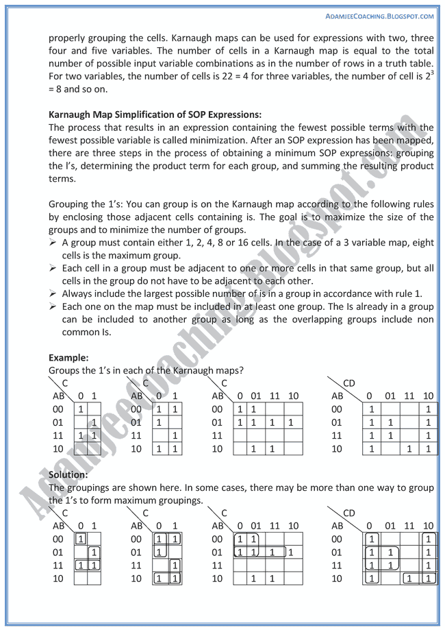 How to do boolean algebra image