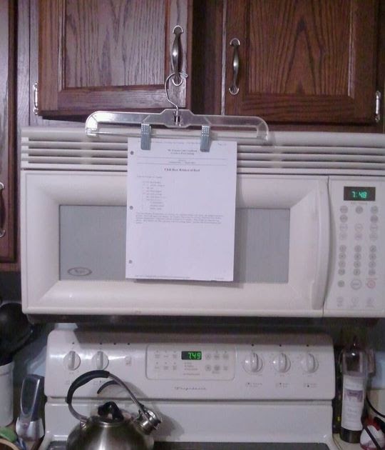 What's Cooking in Rachel's Kitchen!: Recipe Holder ~ Kitchen Tips & Tricks