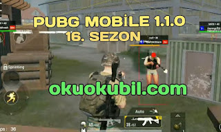 Pubg Mobile 1.1.0 GL + KR Bad Joker YT Menu Hilesi İndir Sezon 16 Yeni