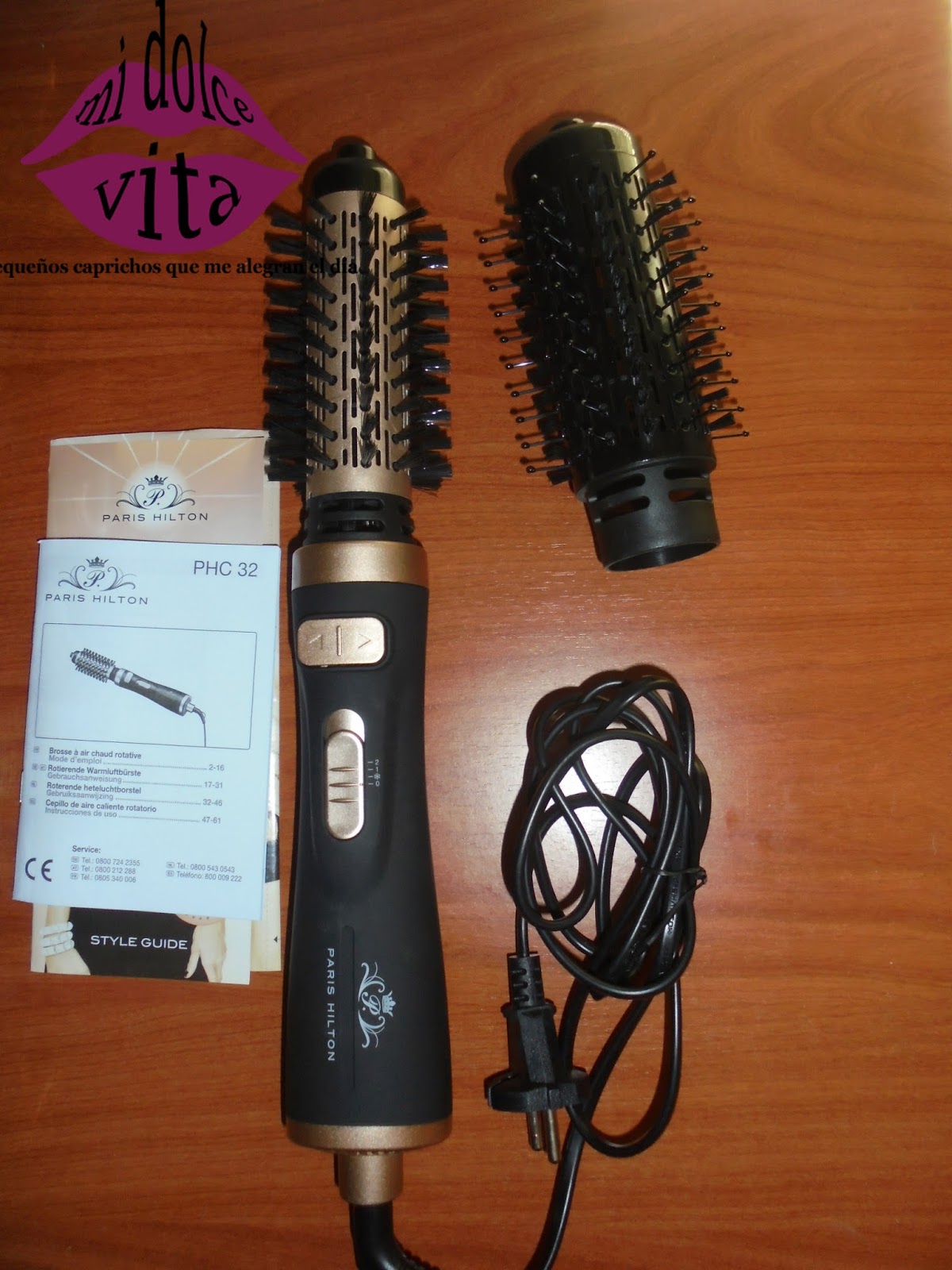 cepillo secador paris hilton