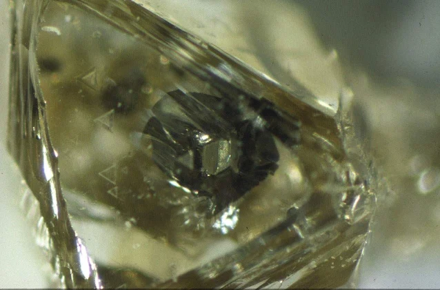 How Could Surface Minerals Get in Diamonds Found in The Deepest Depths of The Earth?