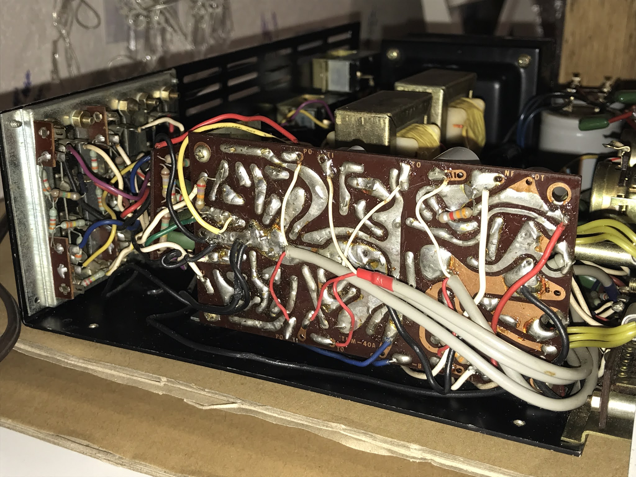 Infrequent Sound [sex.tex] technology Nikko Solid State Stereo Amplifier TRM40 LA (TRM40 B