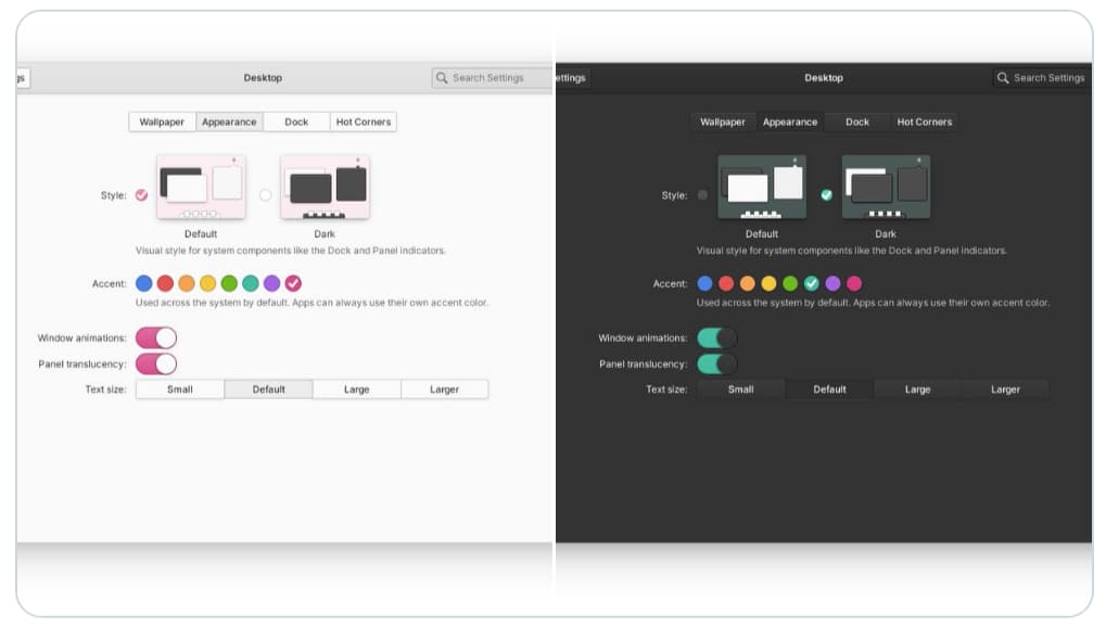 elementary OS 6: dark mode e accent colors 1 elementary OS 6: dak mode e accent colors