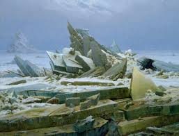 Caspar David Friedrich The Polar Sea (The Sea of Ice)