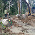 Pemasangan Gorong Gorong Pada Pra TMMD Ke 110 Kodim 0903/TSR