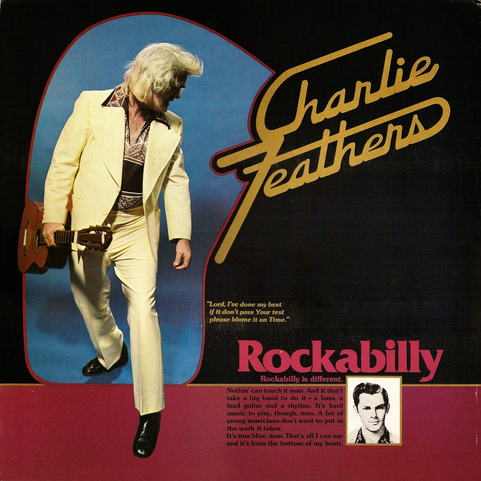 Rock On Charlie Feathers Vol 1 Lp Feathers Records Fr 101