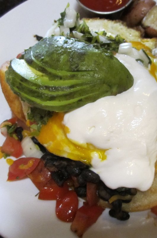 The Adventures Of Tummy Weekday brunch at Blu Jam Cafe, Rancheros