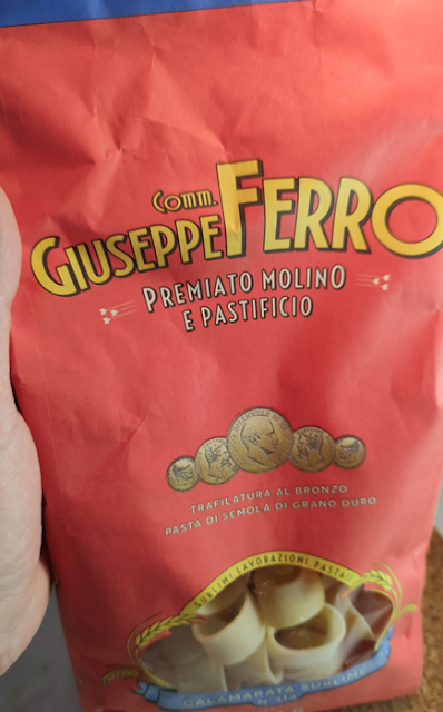 paquet de pasta calamarata paquete de pasta calamarata