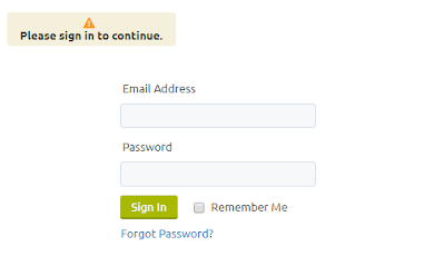 Login required