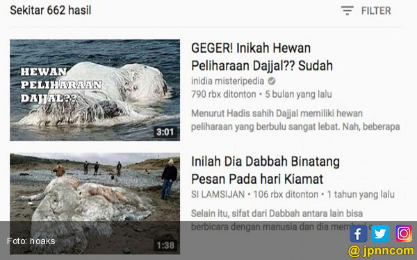Hoax Foto Dabbah Hewan Peliharaan Dajjal Yang Jadi Viral