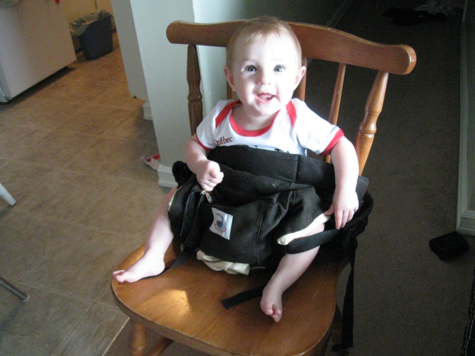 A Moving Tale How to Hack your Ergo Carrier into an Impromptu High Chair