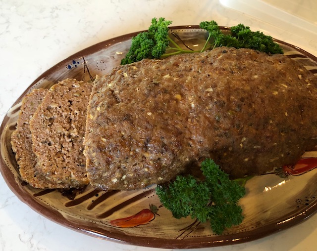 Meatloaf, Large and Gluten-Free