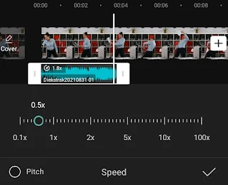 how to slow down audio speed