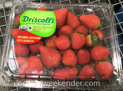 Eat a healthy snack with Driscoll's Organic Strawberries