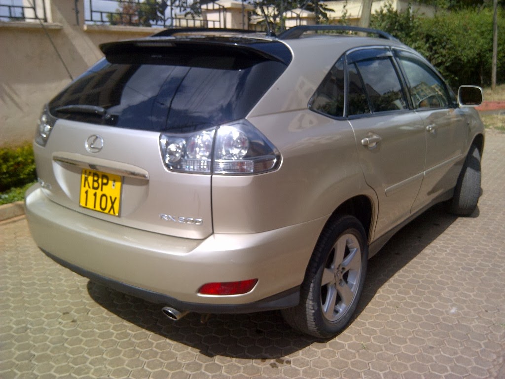 NairobiMail TOYOTA LEXUS RX 300 2004 LEATHER SUNROOF GOLD