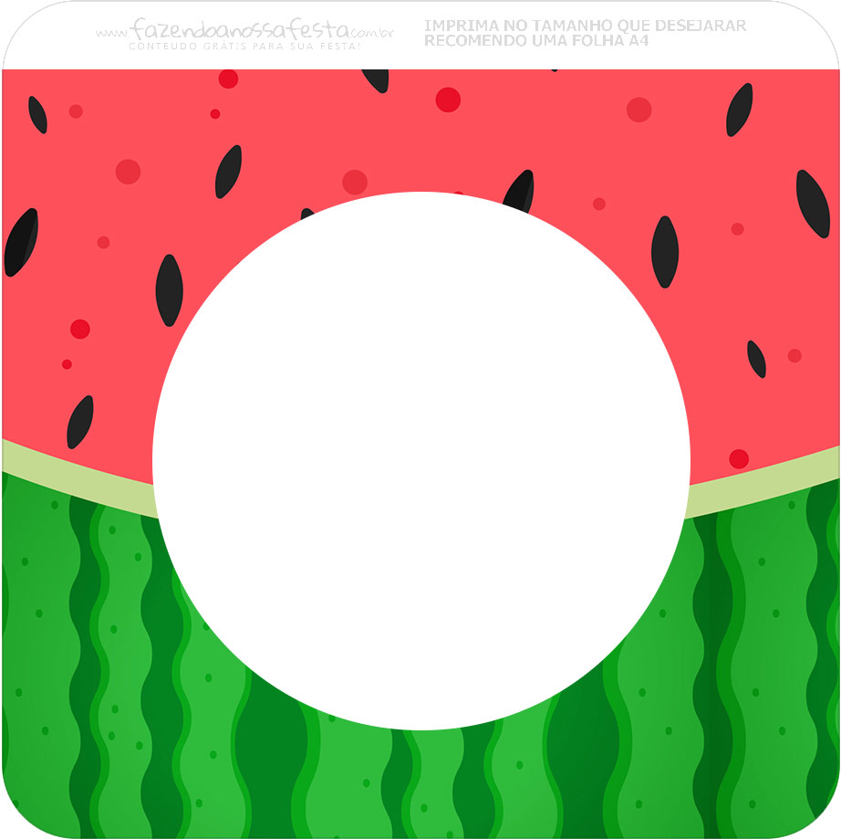 Free Watermelon Birthday Printables