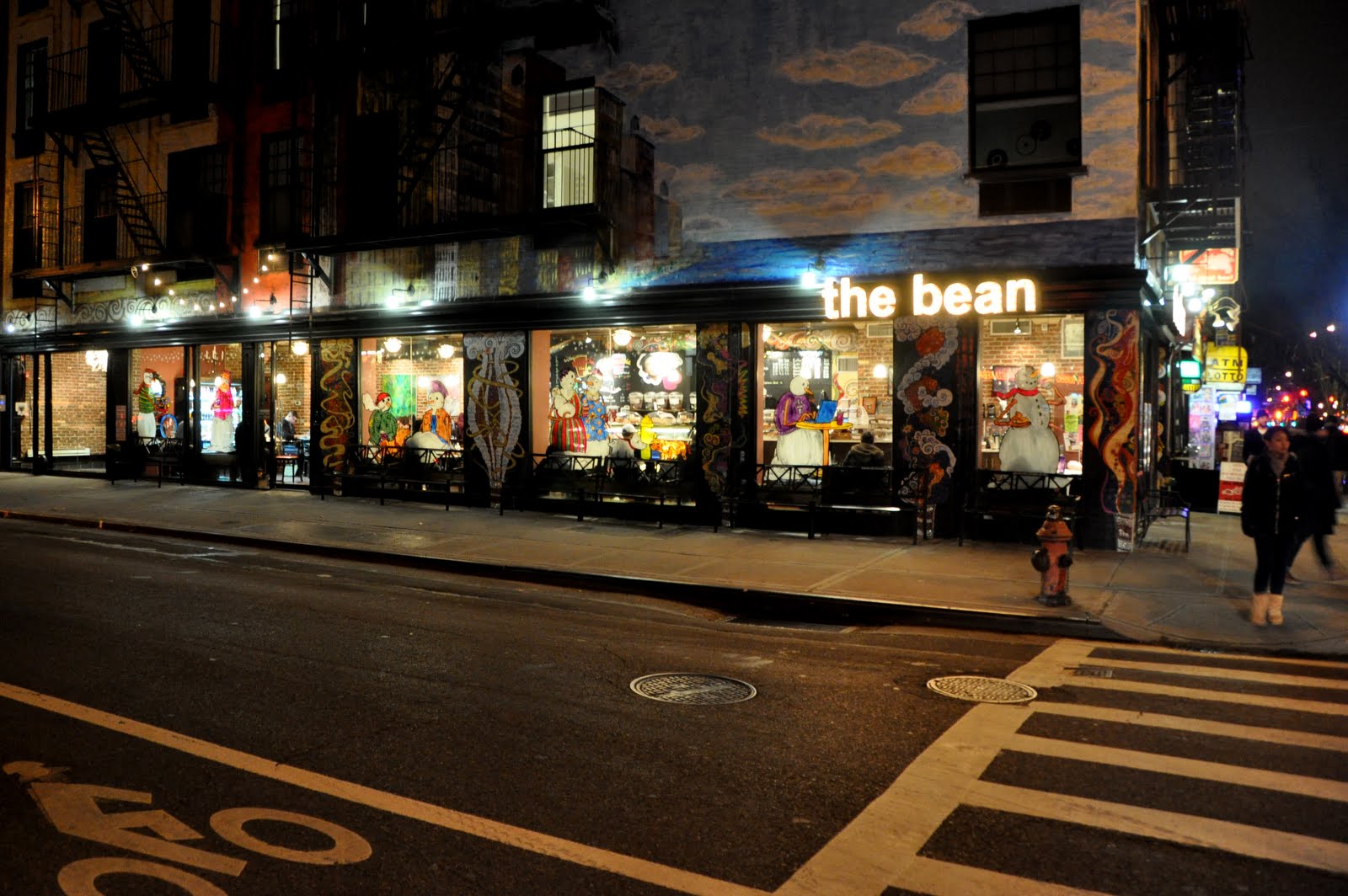 Impermanent New York bean, the